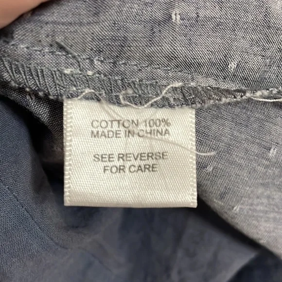 Papaya small blue chambray sundress - Picture 6 of 7